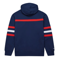 Florida Panthers Mitchell & Ness Head Coach Pullover Hoodie - Navy - NHL