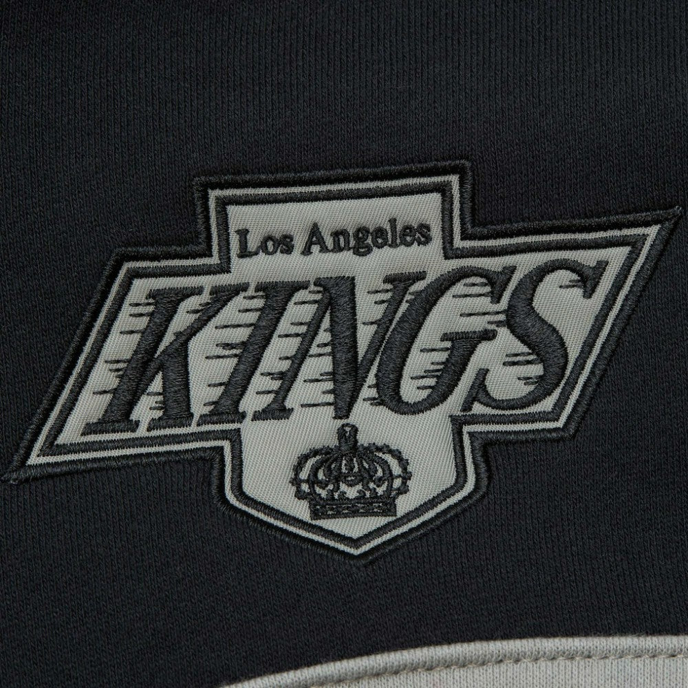 Los Angeles Kings Mitchell & Ness Head Coach Pullover Hoodie - White/Black - NHL