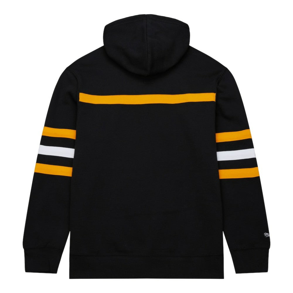 Pittsburgh Penguins Mitchell & Ness Head Coach Pullover Hoodie - Black - NHL