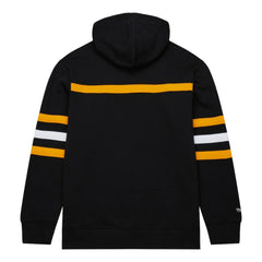 Pittsburgh Penguins Mitchell & Ness Head Coach Pullover Hoodie - Black - NHL