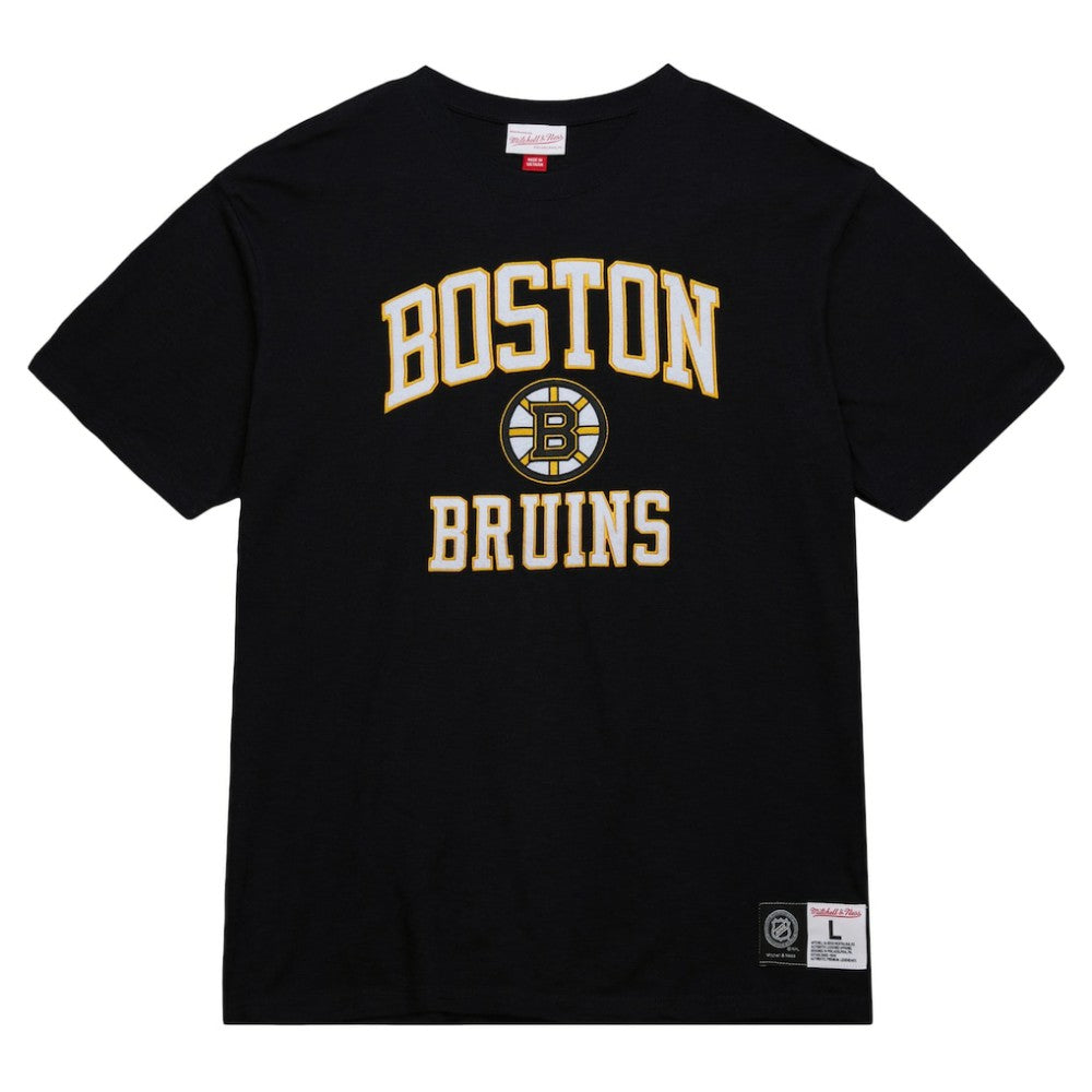 Boston Bruins Mitchell & Ness Legendary Slub T-Shirt - Black - NHL