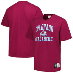 Colorado Avalanche Mitchell & Ness Legendary Slub T-Shirt - Burgundy - NHL