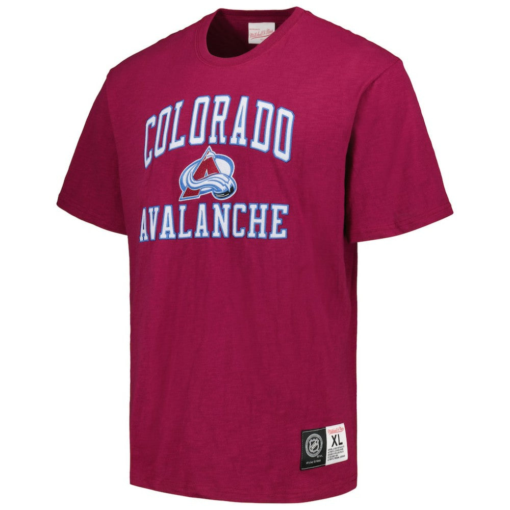 Colorado Avalanche Mitchell & Ness Legendary Slub T-Shirt - Burgundy - NHL