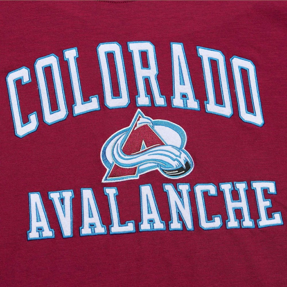 Colorado Avalanche Mitchell & Ness Legendary Slub T-Shirt - Burgundy - NHL
