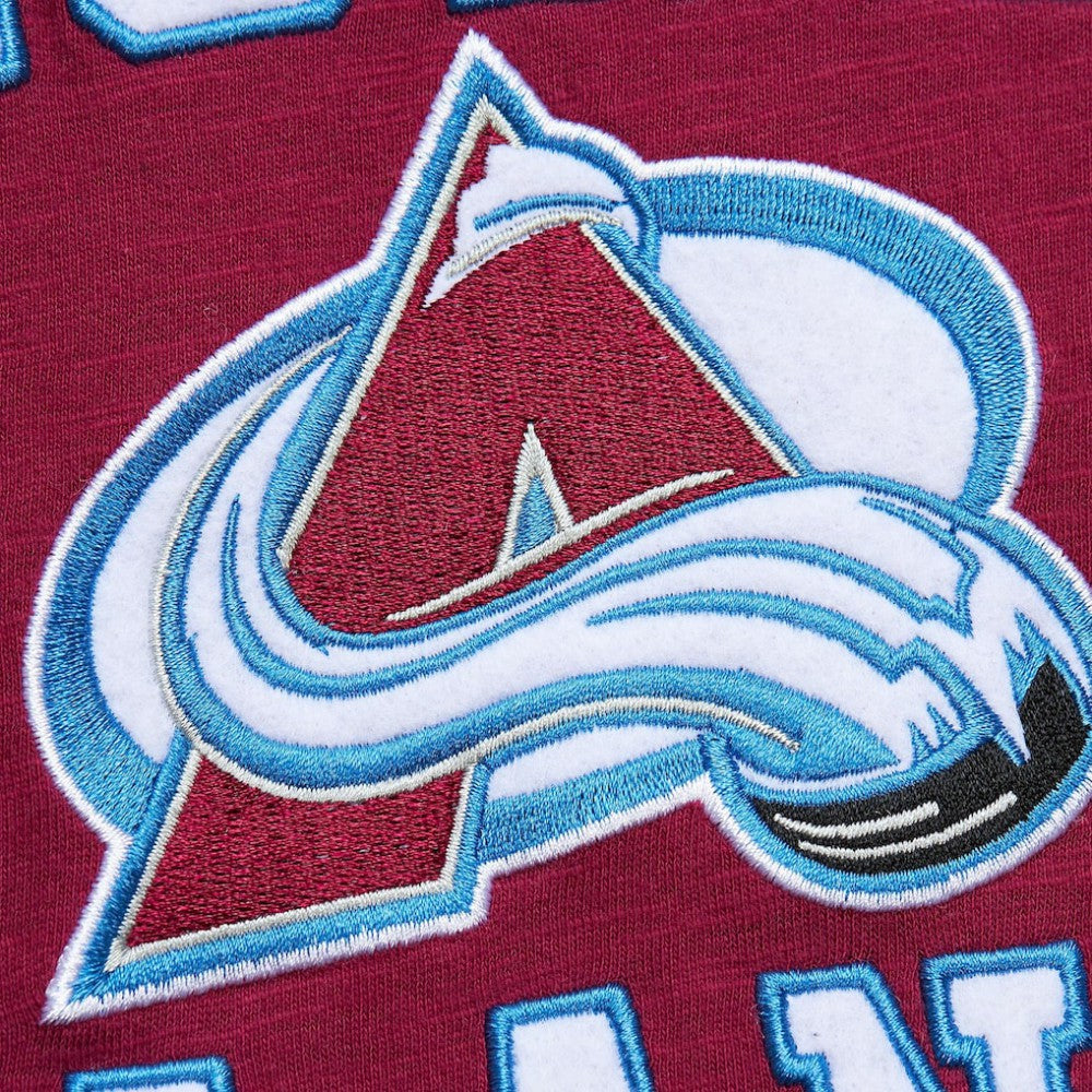 Colorado Avalanche Mitchell & Ness Legendary Slub T-Shirt - Burgundy - NHL