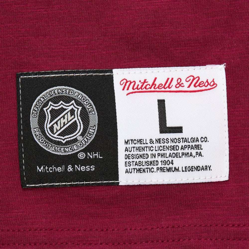 Colorado Avalanche Mitchell & Ness Legendary Slub T-Shirt - Burgundy - NHL