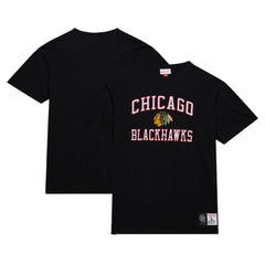 Chicago Blackhawks Mitchell & Ness Legendary Slub T-Shirt - Black - NHL