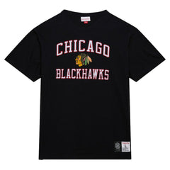 Chicago Blackhawks Mitchell & Ness Legendary Slub T-Shirt - Black - NHL