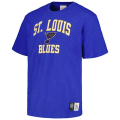 St. Louis Blues Mitchell & Ness Legendary Slub T-Shirt - Blue - NHL