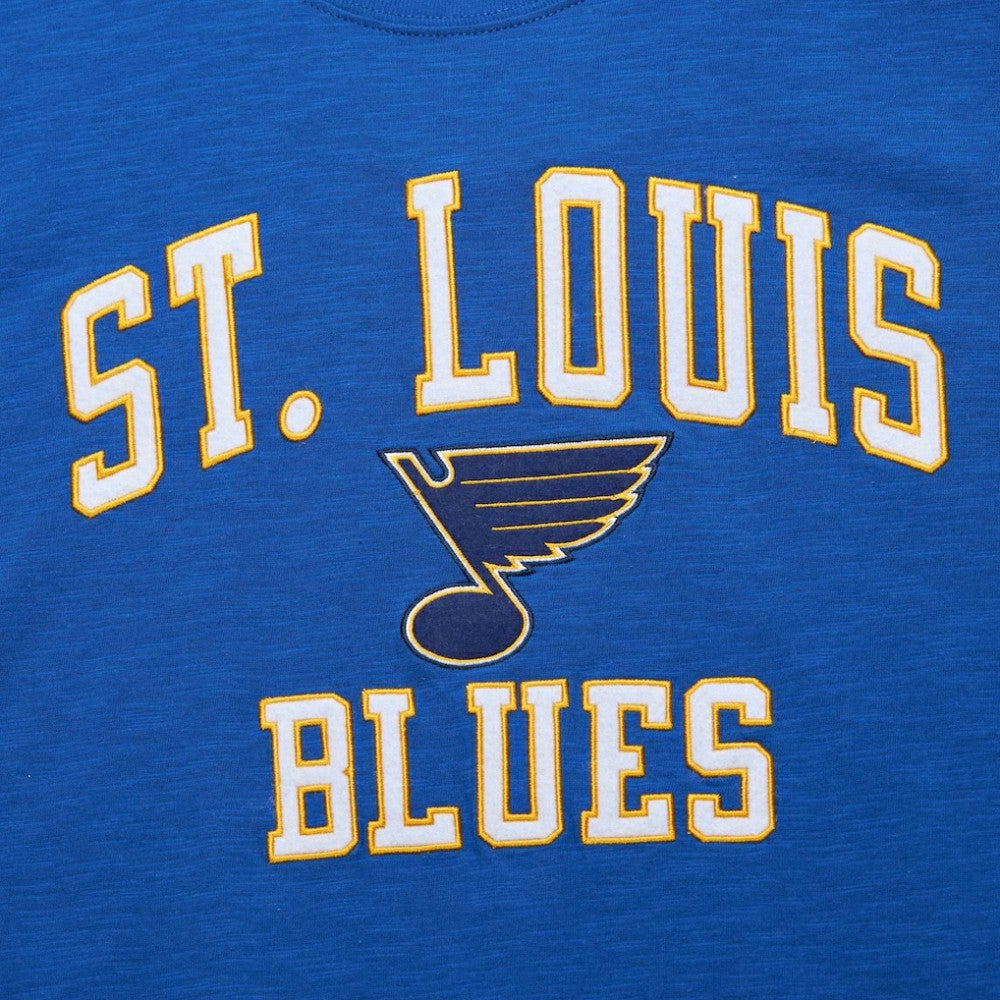 St. Louis Blues Mitchell & Ness Legendary Slub T-Shirt - Blue - NHL