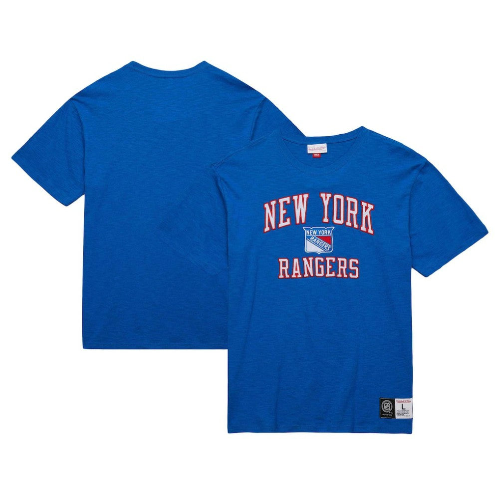 New York Rangers Mitchell & Ness Legendary Slub T-Shirt - Blue - NHL