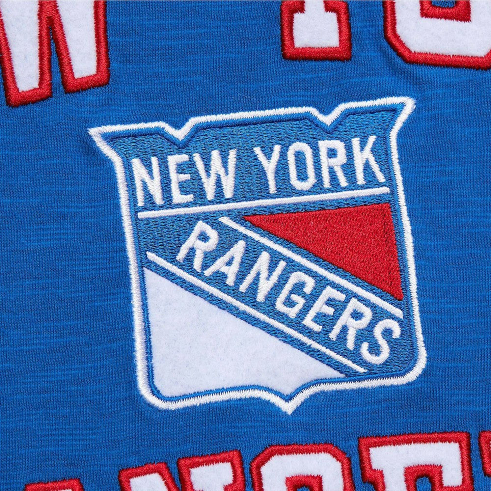 New York Rangers Mitchell & Ness Legendary Slub T-Shirt - Blue - NHL