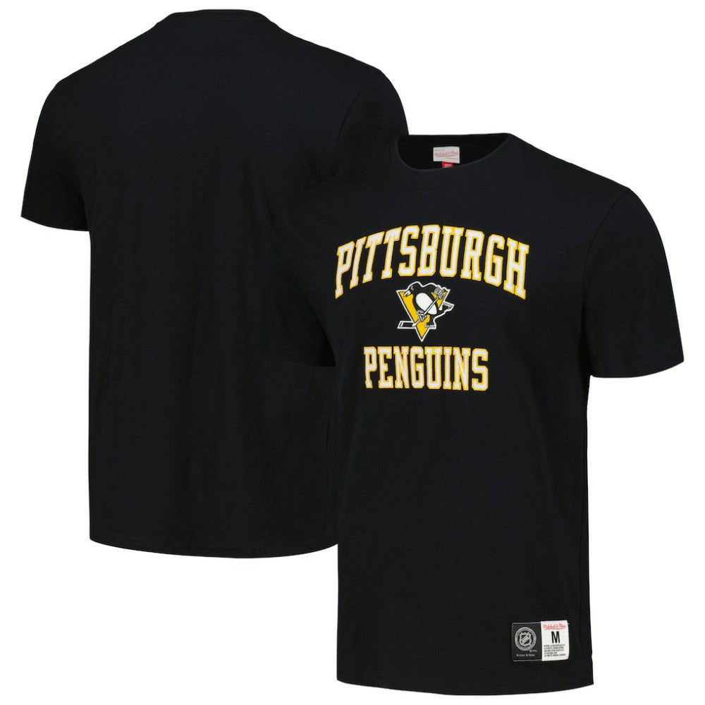 Pittsburgh Penguins Mitchell & Ness Legendary Slub T-Shirt - Black - NHL