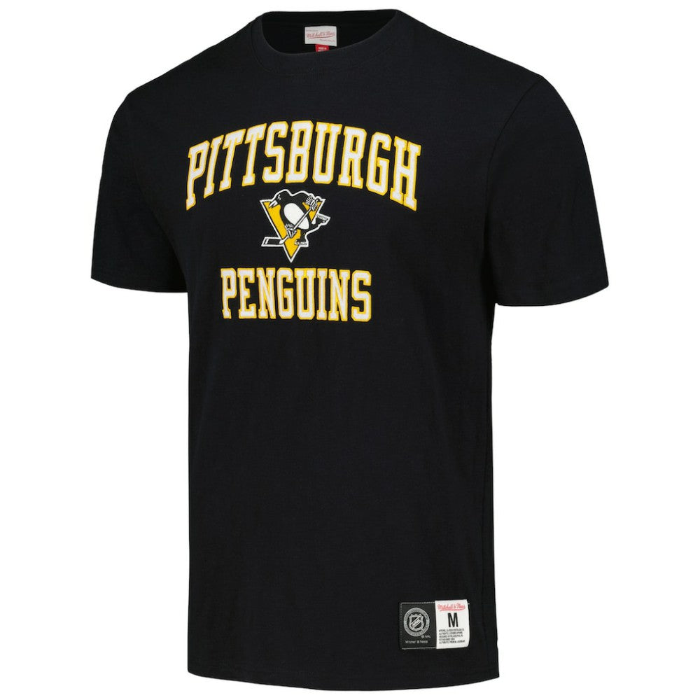 Pittsburgh Penguins Mitchell & Ness Legendary Slub T-Shirt - Black - NHL
