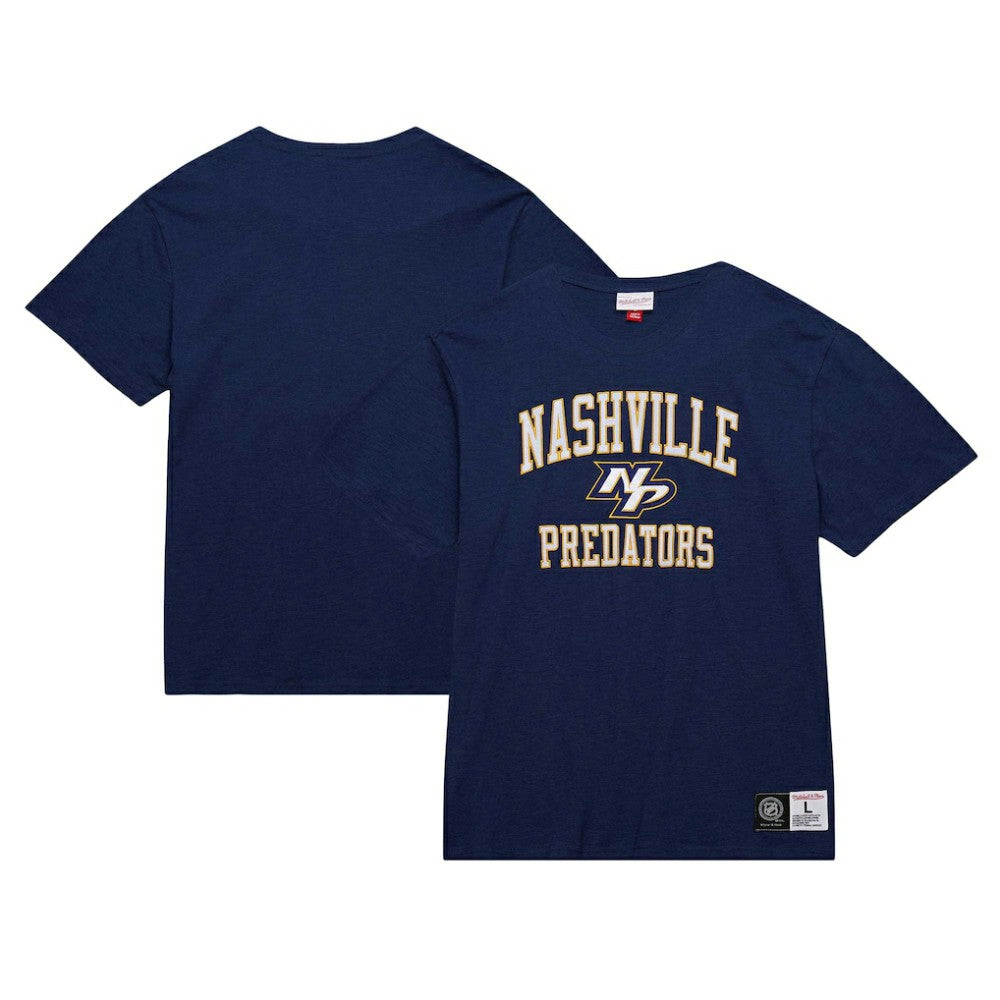 Nashville Predators Mitchell & Ness Legendary Slub T-Shirt - Navy - NHL