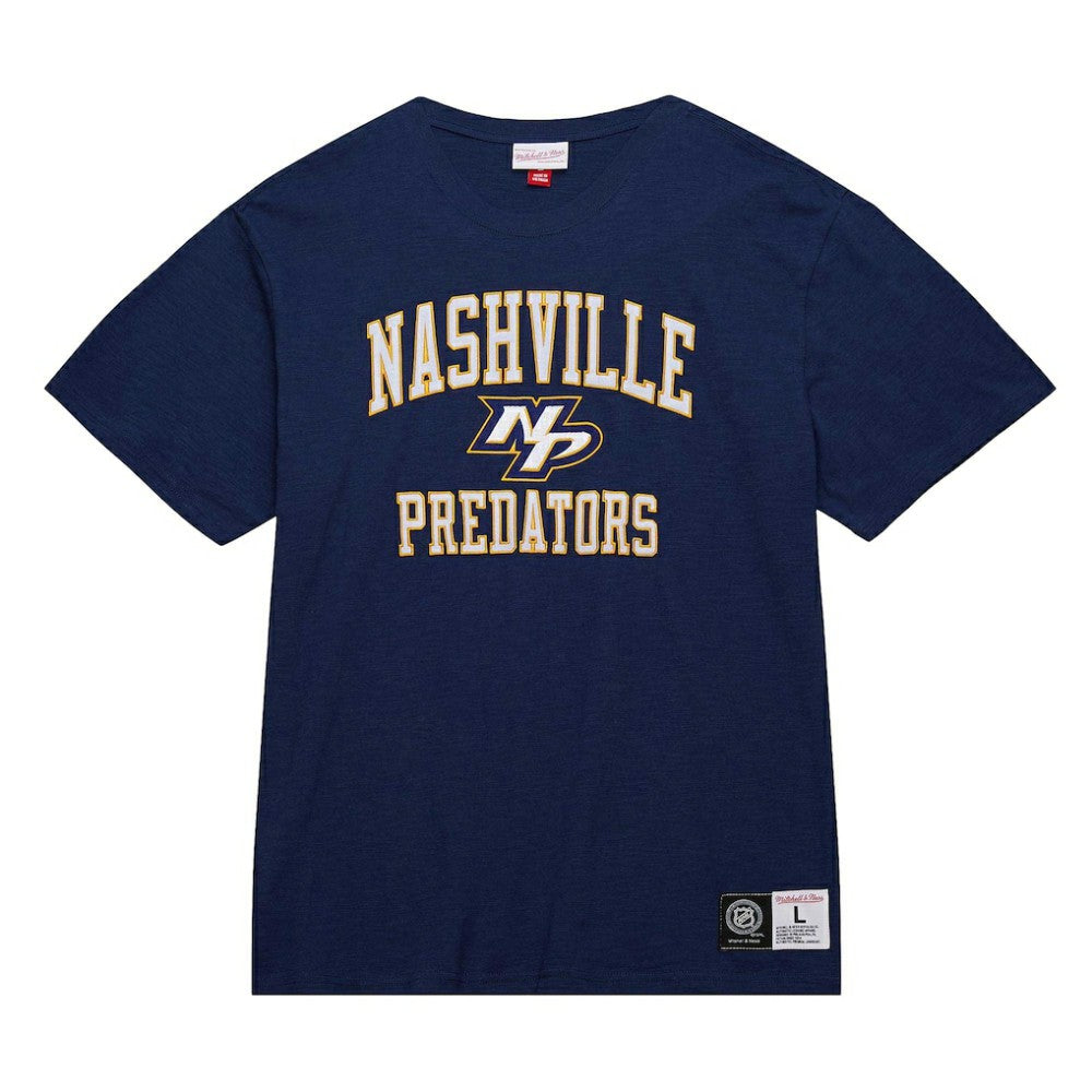 Nashville Predators Mitchell & Ness Legendary Slub T-Shirt - Navy - NHL