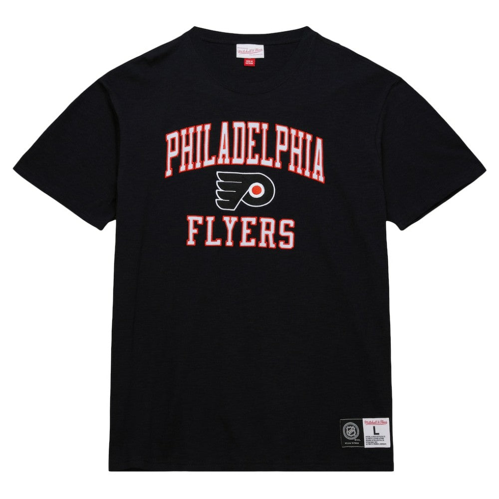 Philadelphia Flyers Mitchell & Ness Legendary Slub T-Shirt - Black - NHL