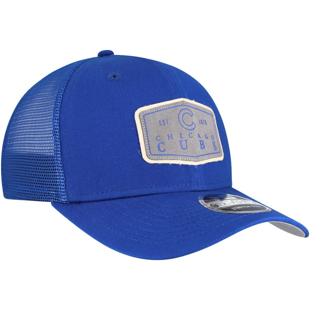 Chicago Cubs New Era Labeled 9SEVENTY Stretch-Snap Adjustable Hat - MLB