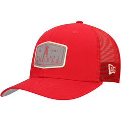 Los Angeles Angels New Era Labeled 9SEVENTY Stretch-Snap Adjustable Hat - MLB