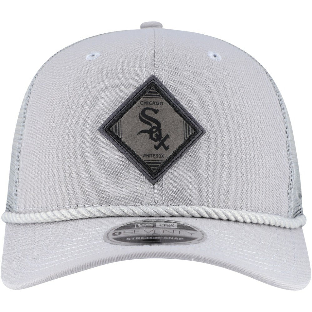 Chicago White Sox New Era Logo 9SEVENTY Stretch-Snap Adjustable Hat - MLB