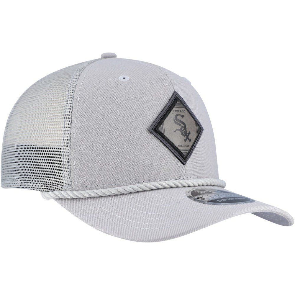 Chicago White Sox New Era Logo 9SEVENTY Stretch-Snap Adjustable Hat - MLB