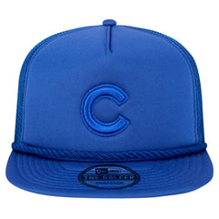 Chicago Cubs New Era Tone Foam Meshback Golfer Snapback Hat - MLB
