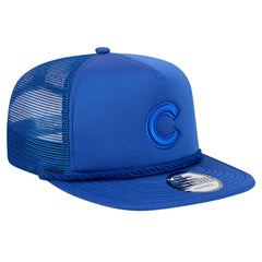 Chicago Cubs New Era Tone Foam Meshback Golfer Snapback Hat - MLB