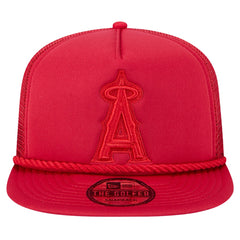 Los Angeles Angels New Era Tone Foam Meshback Golfer Snapback Hat - MLB