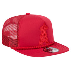 Los Angeles Angels New Era Tone Foam Meshback Golfer Snapback Hat - MLB