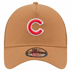 Chicago Cubs New Era A-Frame Trucker 9FORTY Adjustable Hat - MLB