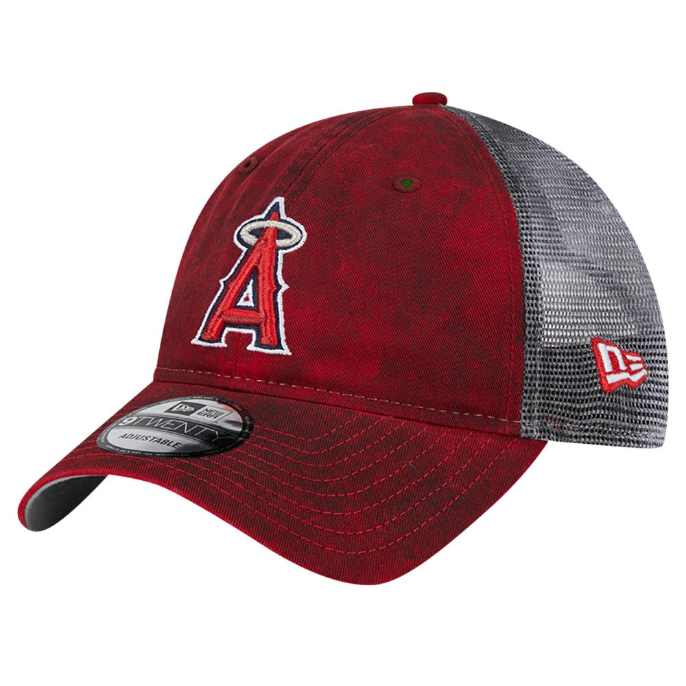 Los Angeles Angels New Era Team Slick Trucker 9TWENTY Adjustable Hat - MLB