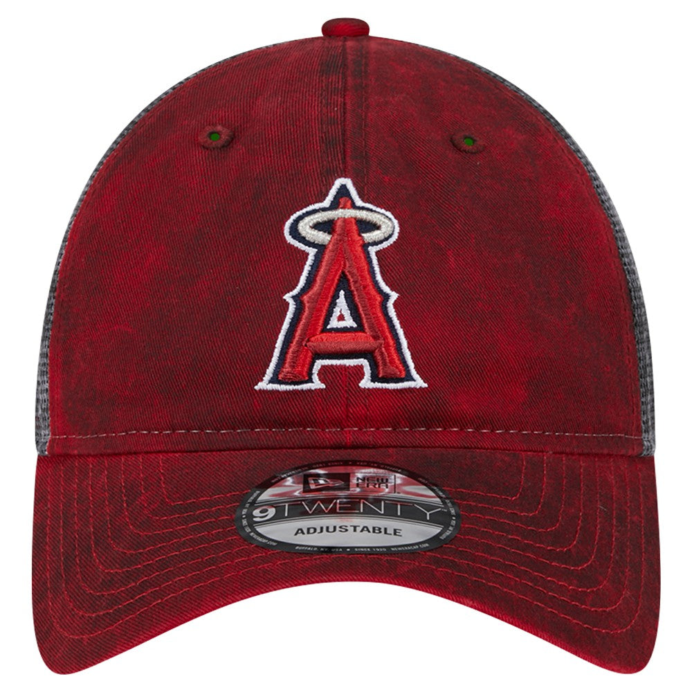 Los Angeles Angels New Era Team Slick Trucker 9TWENTY Adjustable Hat - MLB