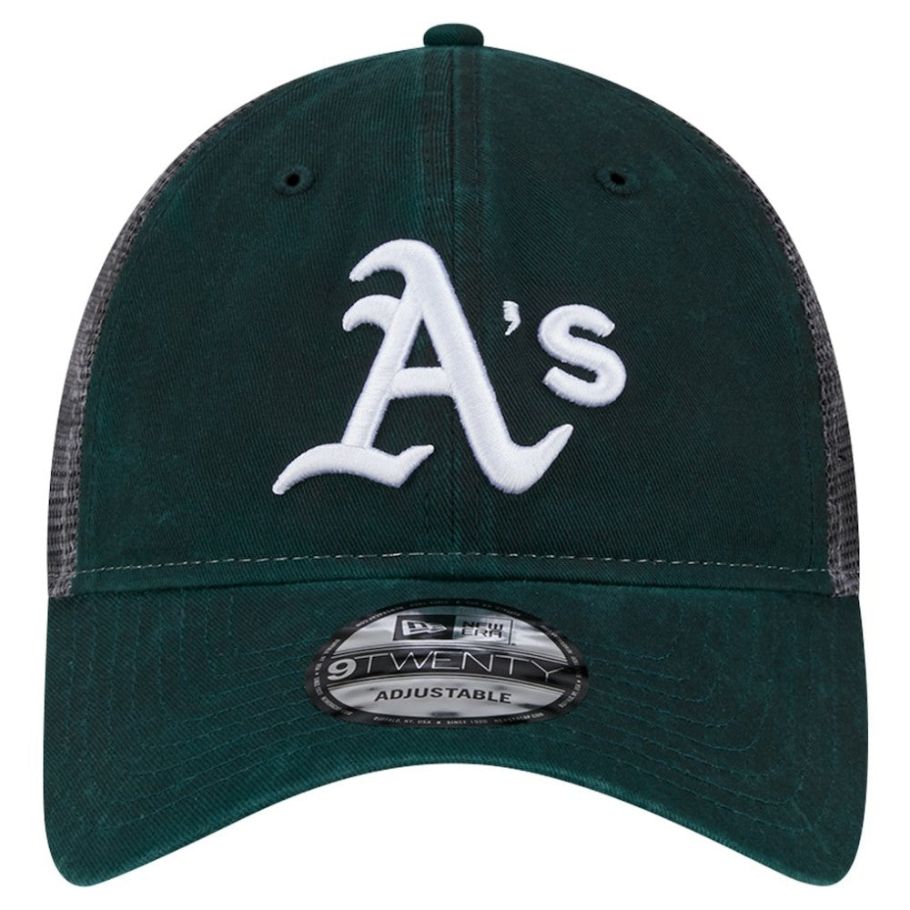 Athletics New Era Team Slick Trucker 9TWENTY Adjustable Hat - MLB