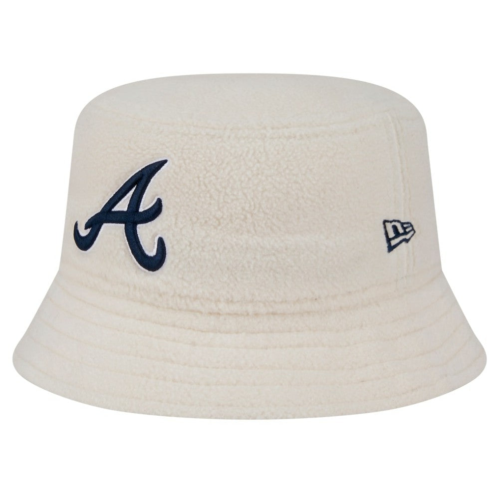 Atlanta Braves New Era Women's Chrome Cozy Bucket Hat - MLB