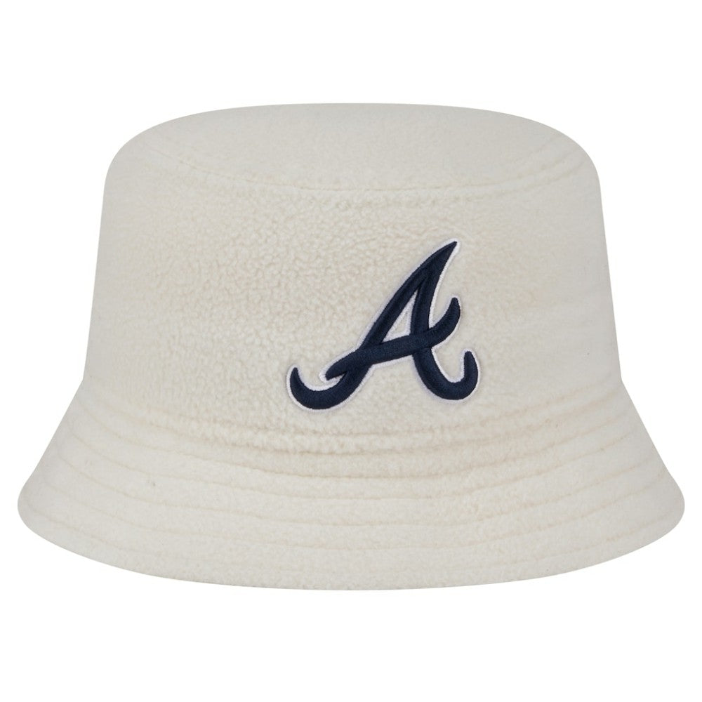 Atlanta Braves New Era Women's Chrome Cozy Bucket Hat - MLB