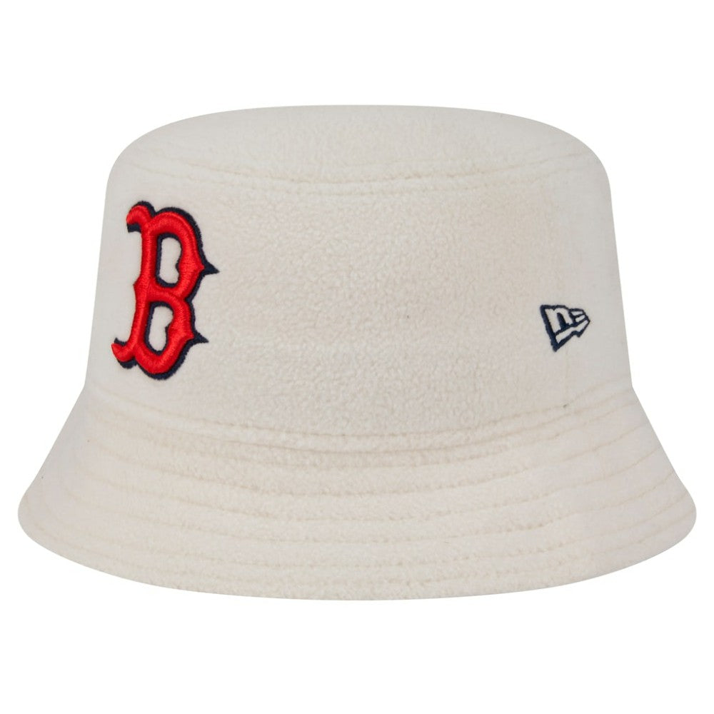 Boston Red Sox New Era Women's Chrome Cozy Bucket Hat - MLB