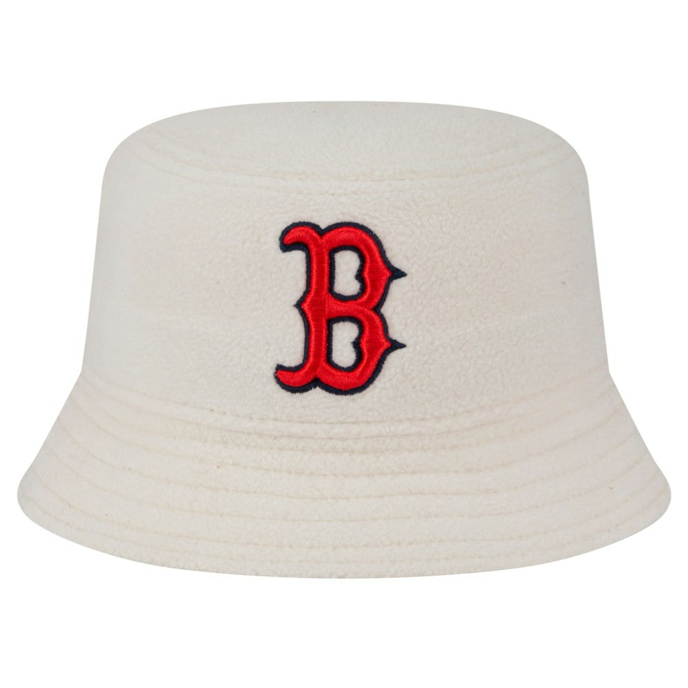 Boston Red Sox New Era Women's Chrome Cozy Bucket Hat - MLB