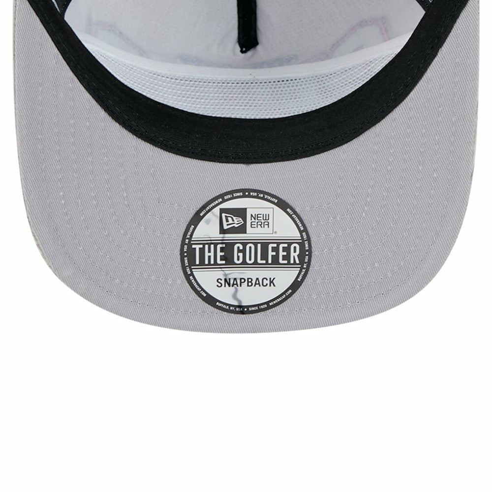 New Era Chicago Cubs Gray Corduroy Golfer Snapback Hat Hats - MLB
