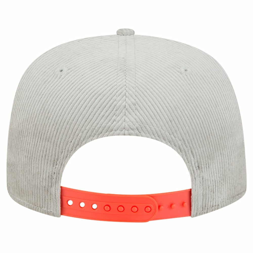 New Era Houston Astros Gray Corduroy Golfer Snapback Hat Hats - MLB