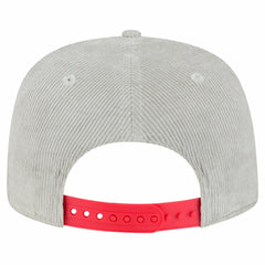 New Era Boston Red Sox Gray Corduroy Golfer Snapback Hat Hats - MLB