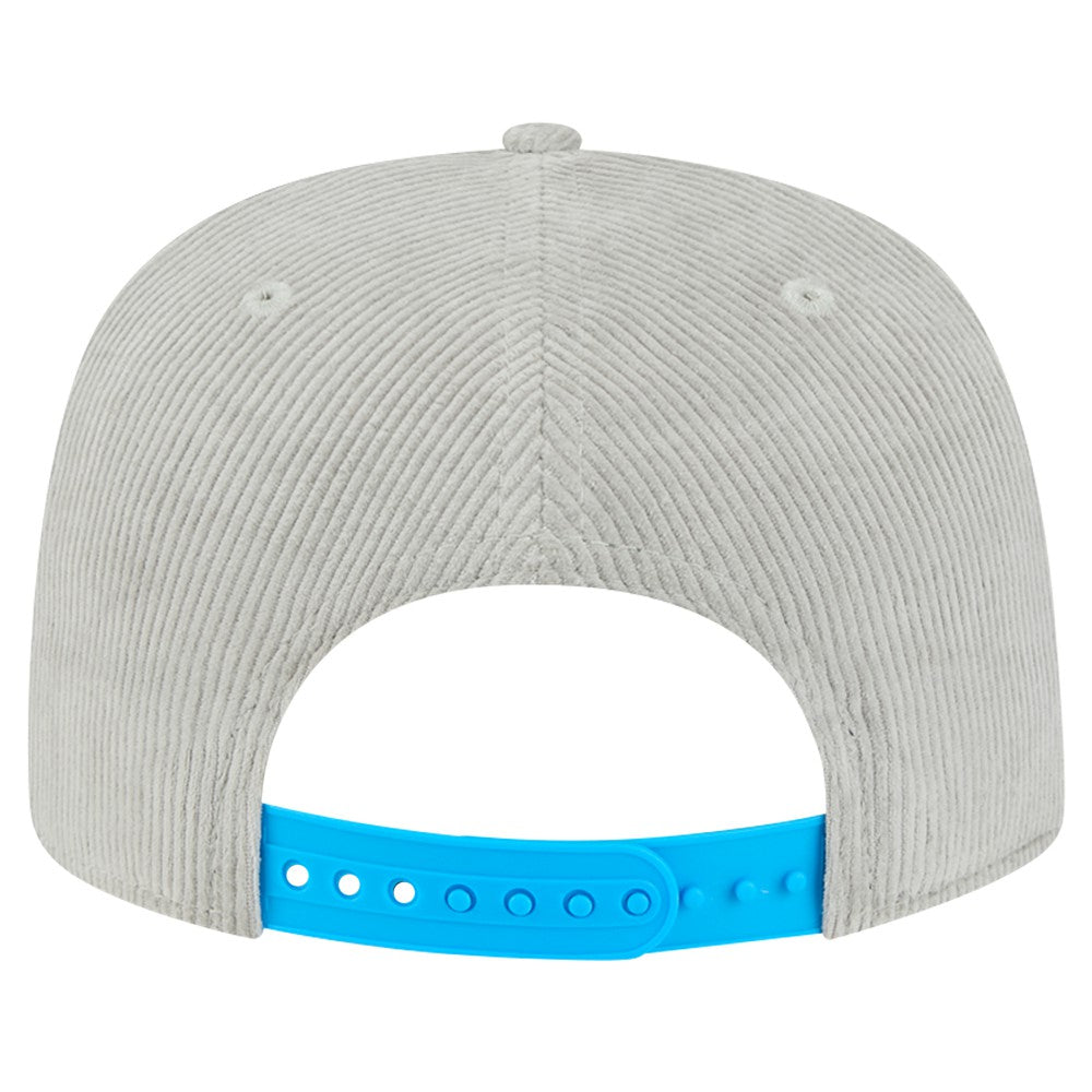New Era Miami Marlins Gray Corduroy Golfer Snapback Hat Hats - MLB