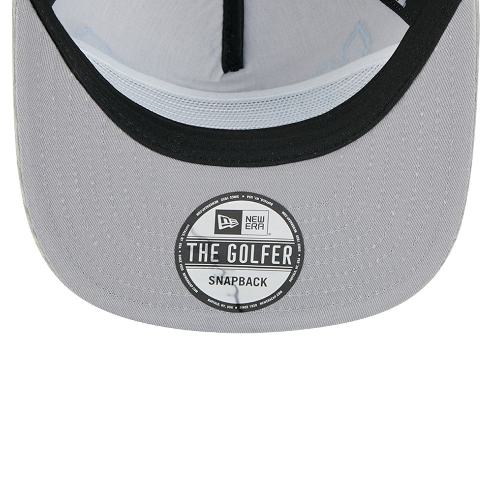 New Era Miami Marlins Gray Corduroy Golfer Snapback Hat Hats - MLB
