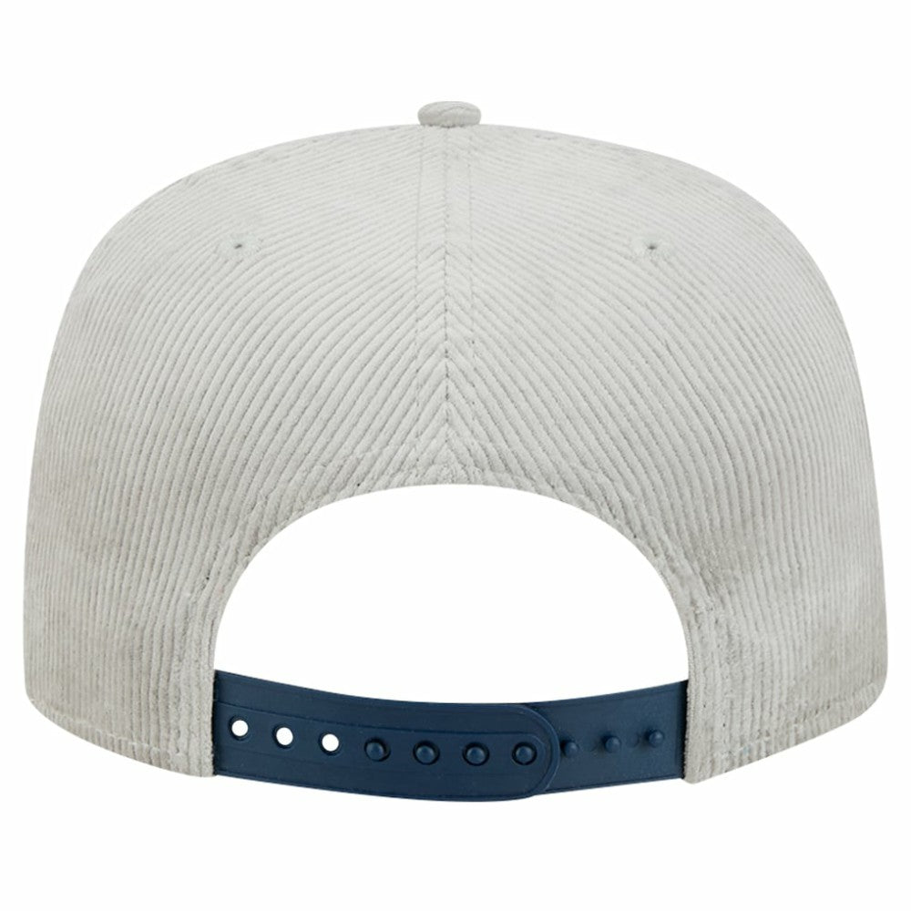 New Era Detroit Tigers Gray Corduroy Golfer Snapback Hat Hats - MLB