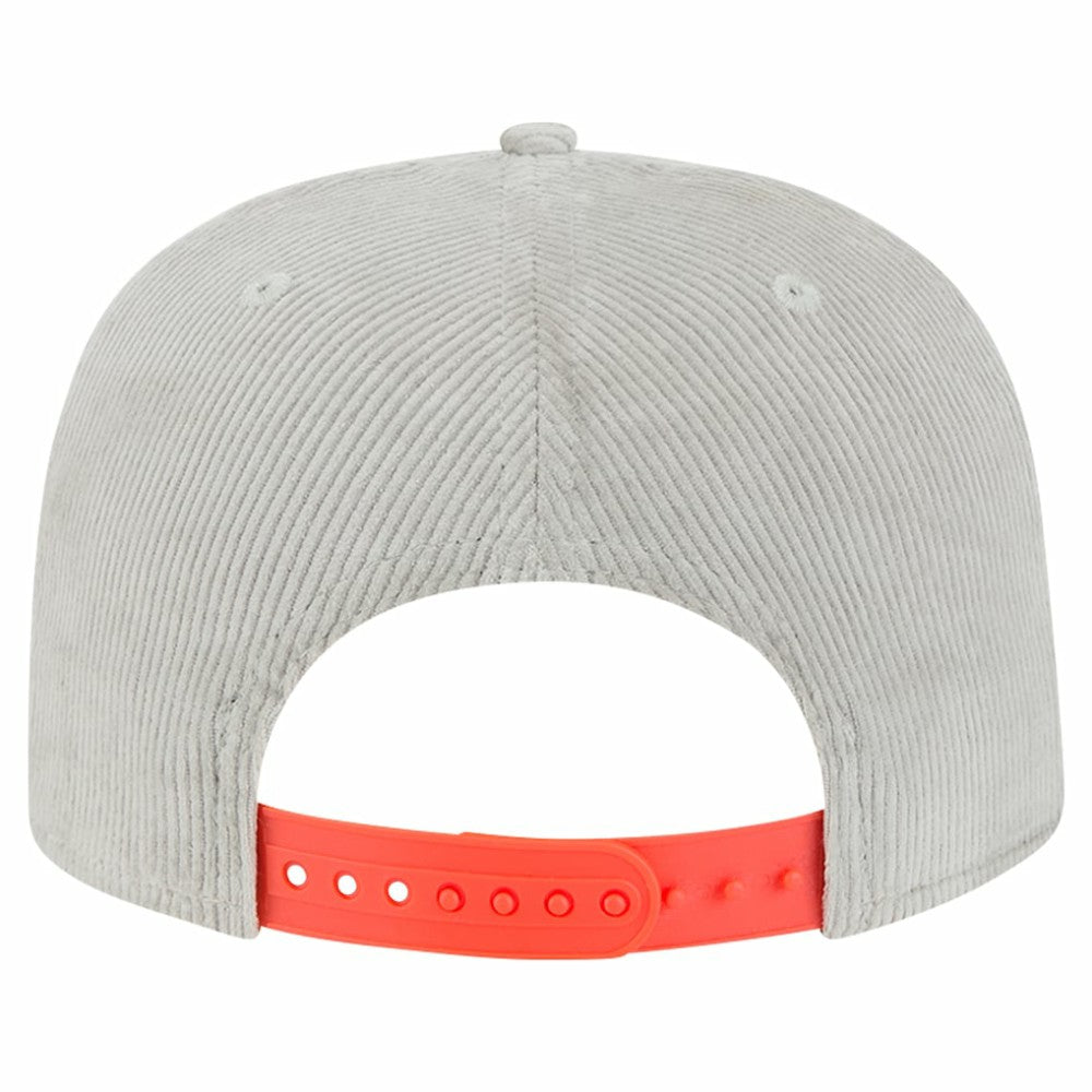New Era New York Mets Gray Corduroy Golfer Snapback Hat Hats - MLB