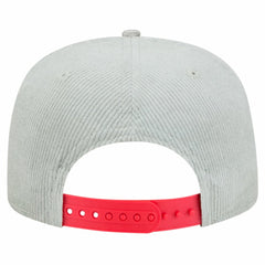 New Era Washington Nationals Gray Corduroy Golfer Snapback Hat Hats - MLB