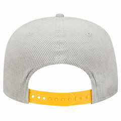 New Era Pittsburgh Pirates Gray Corduroy Golfer Snapback Hat Hats - MLB
