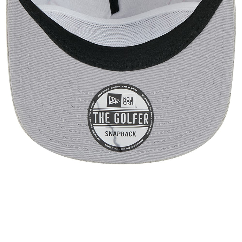 New Era Los Angeles Angels Gray Corduroy Golfer Snapback Hat Hats - MLB