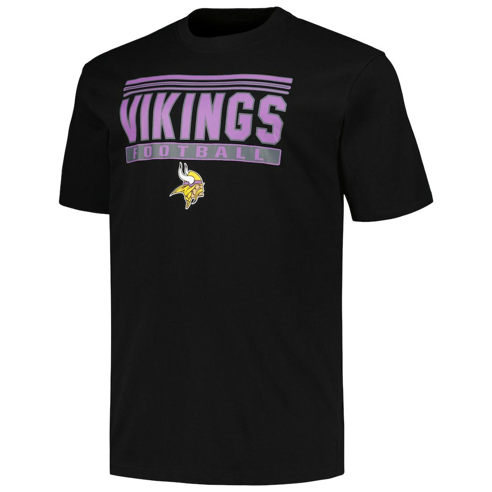 Minnesota Vikings Big & Tall Pop T-Shirt Black | Fanatics