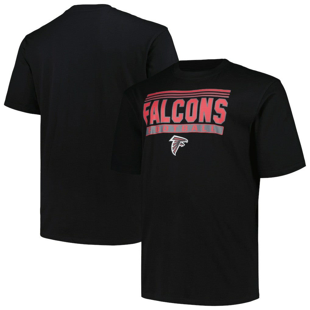Atlanta Falcons Big & Tall Pop T-Shirt Black | Fanatics