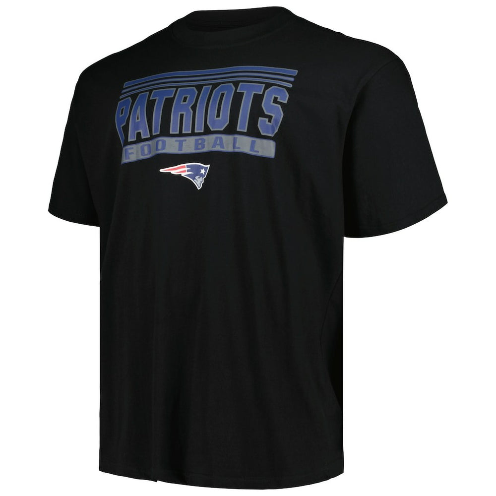 New England Patriots Big & Tall Pop T-Shirt Black | Fanatics